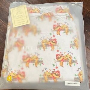 Little Snuggles Bamboo Merry Sloth Christmas Unisex Pajama Pants Small NWT